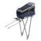 Storm Blue/ Deep Blue Racktime Fold-It Rear Bike Rack with Trunkit - Small