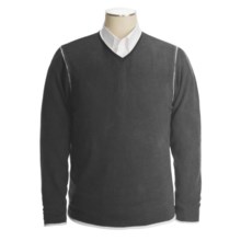 Raffi Merino Wool Sweater - V-Neck, Reversible (For Men) in Iron - Closeouts