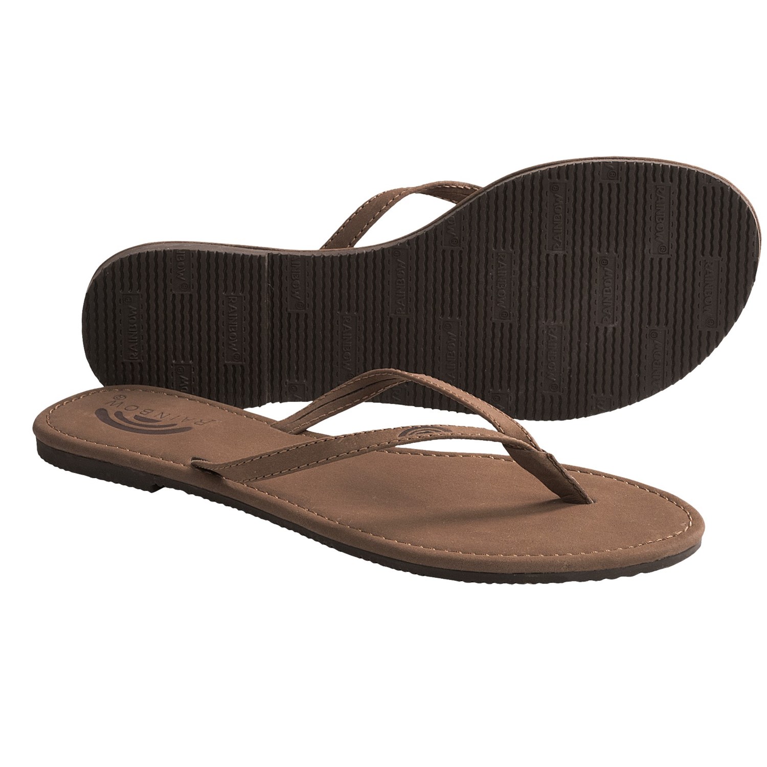 rainbow tango flip flops