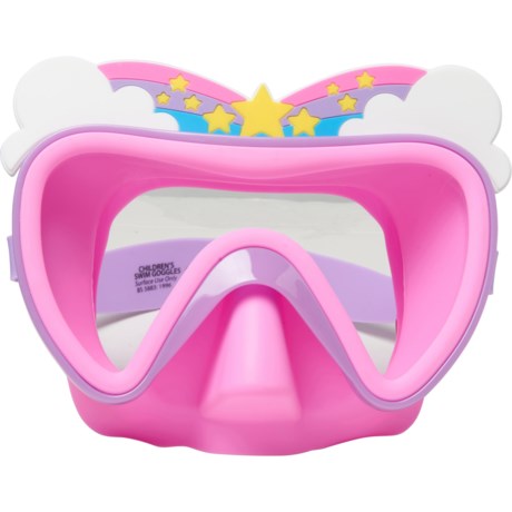 Aqua2ude Rainbow Wonder Swim Face Mask (For Kids) - PURPLE ( )