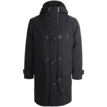 Rainforest 2-in-1 Duffle Coat with Removable Snorkel Hood - 500 Fill Power Liner (For Men) in Charcoal - Closeouts