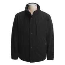 Rainforest Brushed Microsuede Bomber Jacket - Removable Liner (For Men) in Black - Closeouts