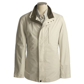 Rainforest Micro-Breathable Weathertamer Jacket  - Windproof (For Men) in Smoke