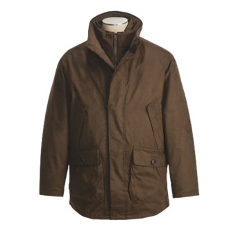 Rainforest Micro-Suede Twill Parka - Removable Liner (For Men) in Sable