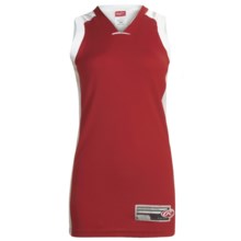 Rawlings Basketball Jersey - Sleeveless (For Women) in Scarlet - Closeouts