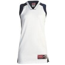 Rawlings Basketball Jersey - Sleeveless (For Women) in White/Navy - Closeouts