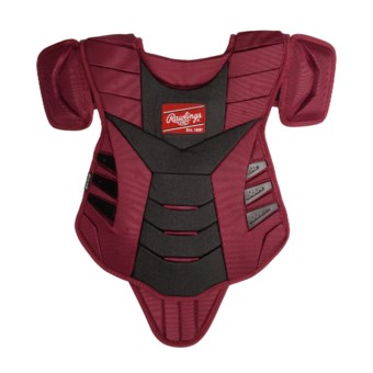 Rawlings Rhino Gear Chest Protector - 15" (For Youth) in Cardinal