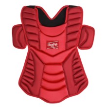 Rawlings Workhorse 17" Chest Protector (For Men and Women) in Scarlet - Closeouts