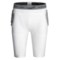Rawlings Zoombang Compression Padded Girdle Shorts (For Men) in White