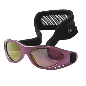 Real Kids Shades Xtreme Sports Sunglasses - 3-7 Years (For Kids) in Lavender/Grey