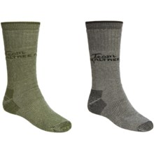 Realtree Moisture-Wicking Socks - 2-Pack, Medium Cushion, Crew (For Men) in Black/Olive - Closeouts