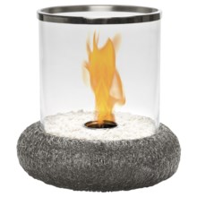 Red Vanilla Iron Nest Volcano Fire Centerpiece - Indoor-Outdoor in Iron - Closeouts