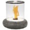 Red Vanilla Iron Nest Volcano Fire Centerpiece - Indoor-Outdoor in Iron