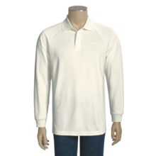 Redington Campbell River Polo Shirt - Long Sleeve (For Men) in Bone - Closeouts