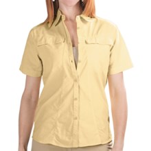 Redington Coastal Technical Guide Shirt - UPF 30+, Short Sleeve (For Women) in Butter - Closeouts