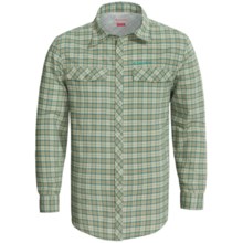 Redington Grizzly Plaid Shirt - UPF 50+, Long Sleeve (For Men) in Green Drift Plaid - Closeouts