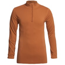 Redington RediLayer Base Layer Top - Zip Neck, Long Sleeve (For Men) in Rust - Closeouts