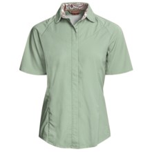 Redington Ruby Fishing Shirt - UPF 30, Short Sleeve (For Women) in Cedar - Closeouts