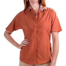Redington Ruby Fishing Shirt - UPF 30, Short Sleeve (For Women) in Sunset - Closeouts