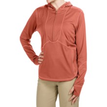 Redington Shasta Hoodie Sweatshirt - UPF 30, Zip Neck (For Women) in Sunset - Closeouts