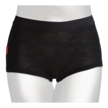 RedRam by Icebreaker Boy Shorts - Underwear, Merino Wool (For Women) in Black - Closeouts