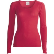 RedRam by Icebreaker Merino Wool Base Layer Top - Long Sleeve (For Women) in Lobster - Closeouts
