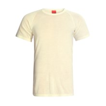 RedRam by Icebreaker Merino Wool Base Layer Top - Short Sleeve (For Men) in Snow - Closeouts