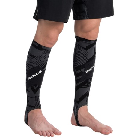 Reebok Spartan High Performance Compression Calf Sleeves For Men