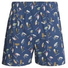 Reed Edward Boxer Briefs - Underwear (For Men) in Blue Fly - Closeouts