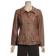 Regent Park Shirred Effect Jacket - Button Front (For Women)