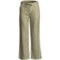 Relaxed Fit Pants with Side Stripe - Linen (For Women) in Tea