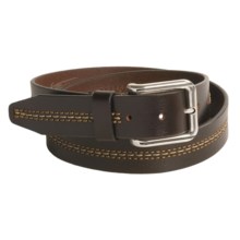 Remo Tulliani Leather Belt (For Men) in Mahogany - Closeouts