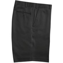 Rendezvous by Ballin Microfiber Shorts - Flat Front (For Men) in Black - Closeouts