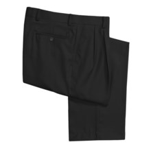 Rendezvous by Ballin Washable Wool-Twill Pants - Double-Reverse Pleats (For Men) in Navy - Closeouts