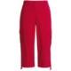 Renuar Cotton Poplin Capri Pants - Cargo (For Women)