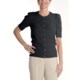 Renuar Fine-Gauge Cardigan Sweater - Short Sleeve (For Women)
