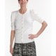Renuar Fine-Gauge Cardigan Sweater - Short Sleeve (For Women)