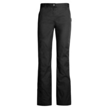Renuar Paris Narrow Leg Pants - Stretch Cotton (For Women) in Black - Closeouts