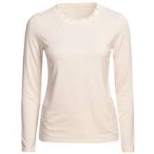 Renuar Stretch Shirt - Long Sleeve (For Women) in Offwhite - Closeouts