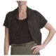 Renuar Tape Yarn Sweater - Short Sleeve (For Women)