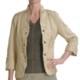 Renuar Washed Linen-Rich Jacket - Three-Snap (For Women)