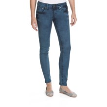 Request Jeans Pigment-Dyed Skinny Jeans - Low Rise (For Women) in Azure - Closeouts