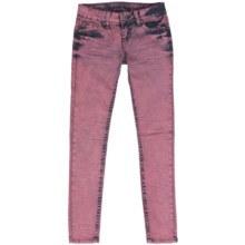 Request Jeans Pigment-Dyed Skinny Jeans - Low Rise (For Women) in Carnation - Closeouts