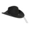 Black Resistol Lucky Star B Cowboy Hat - 3X Wool Felt (For Men and Women)