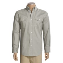 Resistol Silver Shirt - Long Sleeve (For Men) in Silver - Closeouts