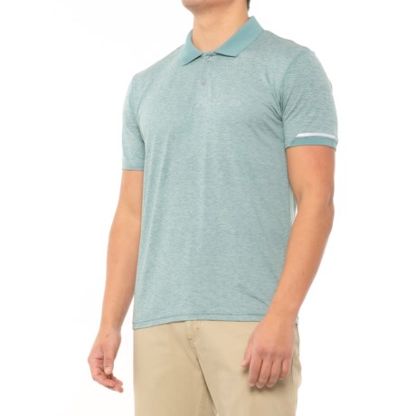 Eddie Bauer Resolution Polo Shirt - Short Sleeve (For Men) - LIGHT TEAL (S )