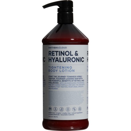 Smith and McCloud Retinol and Hyaluronic Tightening Body Lotion - 32 oz. - RETINOL ( )