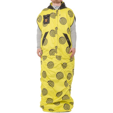 Poler Reversible Napsack - Insulated - BLACK/YELLOW (L )