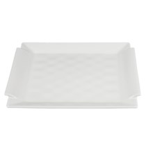 Revol Bombay Eclipse Plate - 10-3/4" Square in White - Closeouts