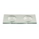 Revol Dody Double Mignardise Glass Plate Set of 6